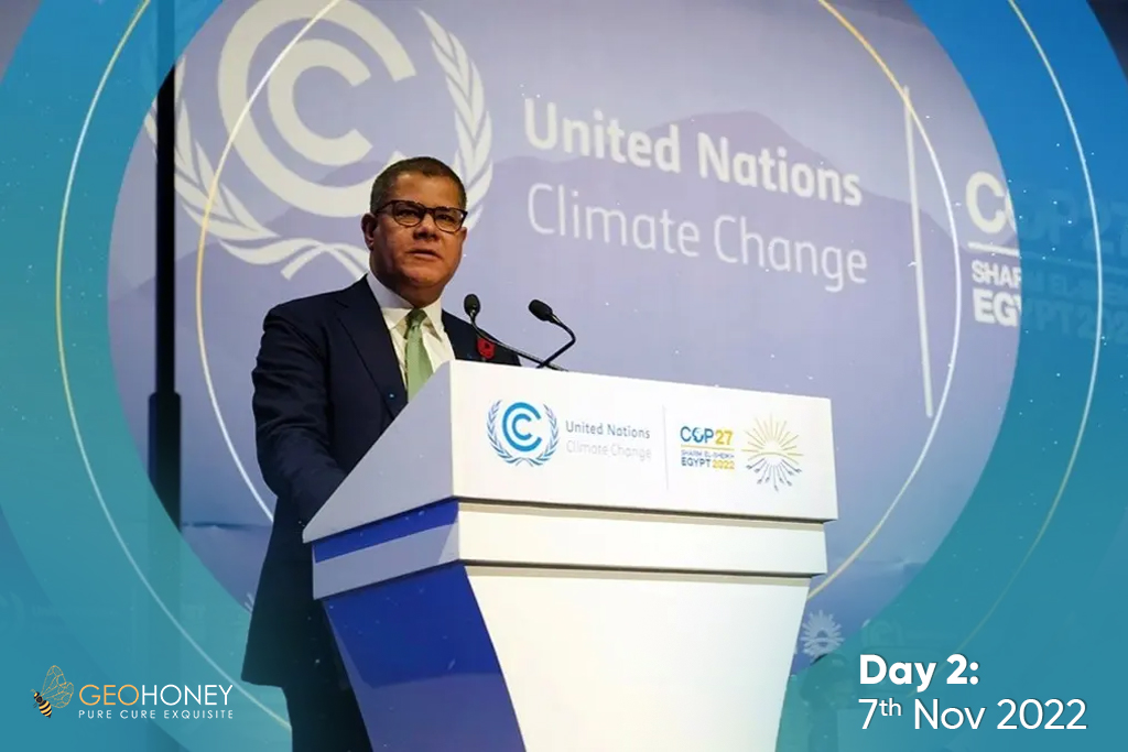 UN cop27 climate change conference Sharm-el Sheikh – November 7